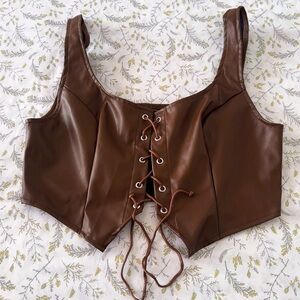 Brown top